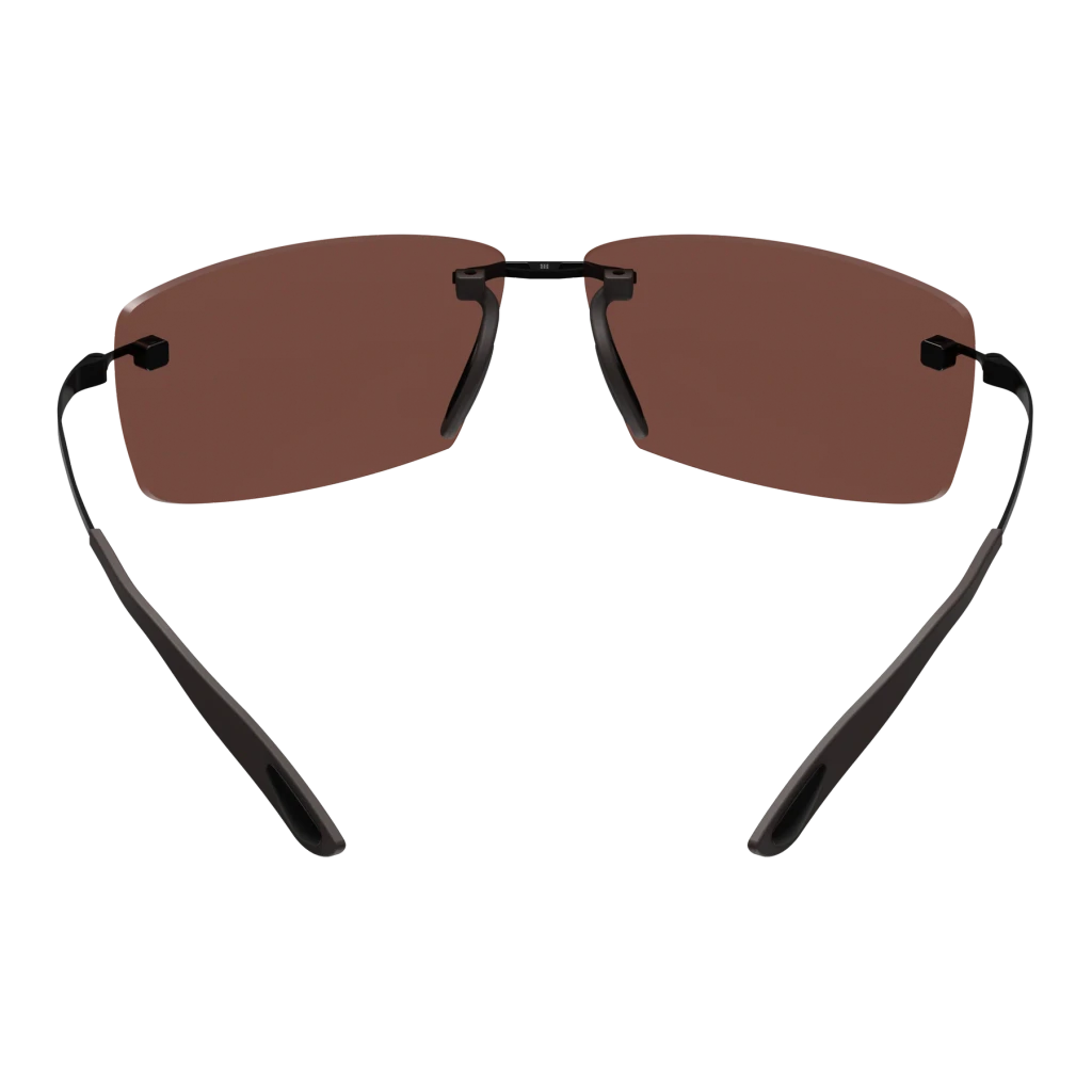 Bex Sunglasses, Fynnland XL OTG, Black Frame, Brown and Silver Lens
