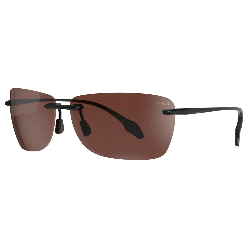 Bex Sunglasses, Jaxyn XL, Black and Brown