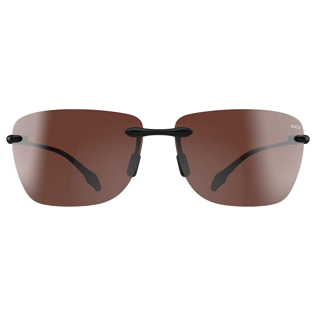 Bex Sunglasses, Jaxyn XL, Black and Brown