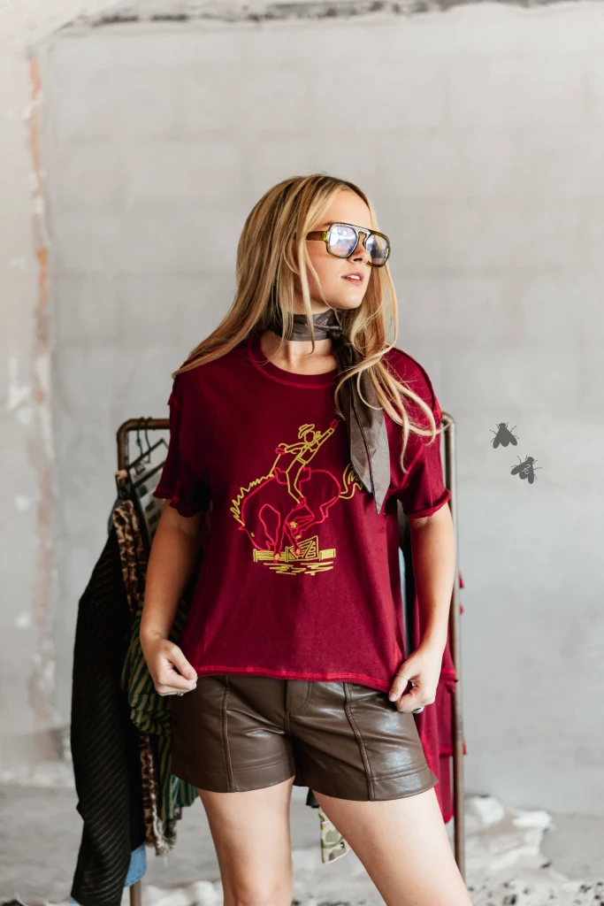Women's 2Fly Tee, Chain Gang Rodeo
