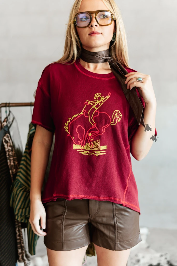 Women's 2Fly Tee, Chain Gang Rodeo