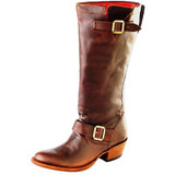 Women's Macie Bean Boot, Dark Brown w/ Buckle