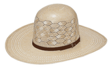 M&F Twister Straw Hat, 10X Open Crown