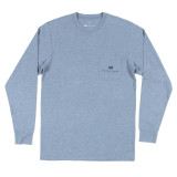 Men's Southern Marsh L/S, Slate, Crest