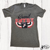 Women's Ranch Swag Tee, Grand Entry, Gray