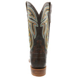 Men's Twisted X Boot, Chocolate Gator Print, Chocolate Shaft