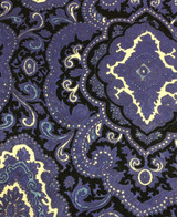 Wyoming Traders Wild Rags, Paisley Purple and Black