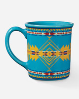 Pendleton Coffee Mug, Eagle Gift Turquoise, 18oz