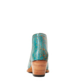 Women's Ariat Boot, Dixon, Turquoise with Metallic Gold Specks