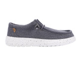 Kids Lamo Shoes, Paulie, Canvas Slip On with Elastic Laces