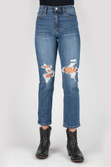 Women's Tin Haul Jeans, 525 Rachels, High Rise Straight Crop