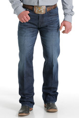 Men's Cinch Jeans, White Label, Dark Wash with Double Line Pocket