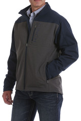 Men's Cinch Jacket, Bonded, Navy and Blue Colorblock Men's Cinch Jacket, Bonded, Navy and Blue Colorblock