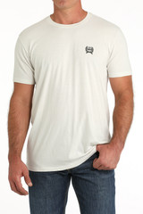 Men's Cinch Tee, White, Cinch Rifle Club Graphic on Back