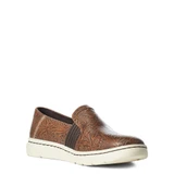 Women's Ariat Shoe, Ryder, Brown Floral Embossed Tooling