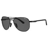 Bex Sunglasses, Welvis, Black Frame, Gray Lens