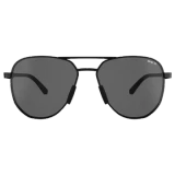 Bex Sunglasses, Welvis, Black Frame, Gray Lens