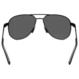 Bex Sunglasses, Welvis, Black Frame, Gray Lens