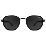 Bex Sunglasses, Sable, Black Frame, Gray Lens