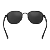 Bex Sunglasses, Sable, Black Frame, Gray Lens