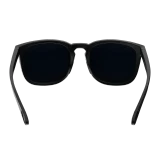 Bex Sunglasses, Zion, Black and Gray Frame, Sky Blue Lens