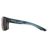 Bex Sunglasses, Pillar, Clear Lake Blue Frame, Brown Lens
