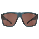Bex Sunglasses, Pillar, Clear Lake Blue Frame, Brown Lens