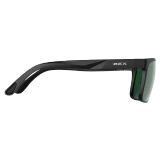 Bex Sunglasses, Jaebyrd X OTG, Black and Sienna Frame, Green Angler Pro Lens