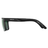 Bex Sunglasses, Jaebyrd X OTG, Black and Sienna Frame, Green Angler Pro Lens