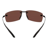 Bex Sunglasses, Fynnland XL OTG, Black Frame, Brown and Silver Lens