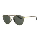 Bex Sunglasses, Demi OTG, Gold Frame, Forest Green Lens