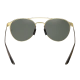 Bex Sunglasses, Demi OTG, Gold Frame, Forest Green Lens