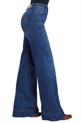 Women's Tin Haul Jeans, Claire, Dark Wash, Wide Leg