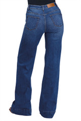 Women's Tin Haul Jeans, Claire, Dark Wash, Wide Leg