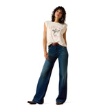 Women's Ariat Jeans, Penelope Highise Wide Leg, Lakewood Pocket