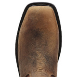 Men's Ariat Boot, Comp Toe, Brown Square with Maroon Shaft