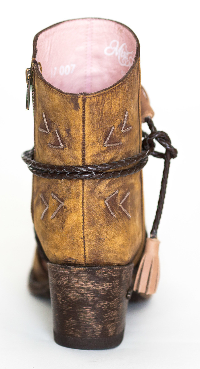 Women's Miss Macie Boot, 'Singing Brook' Open Toe - Chick Elms