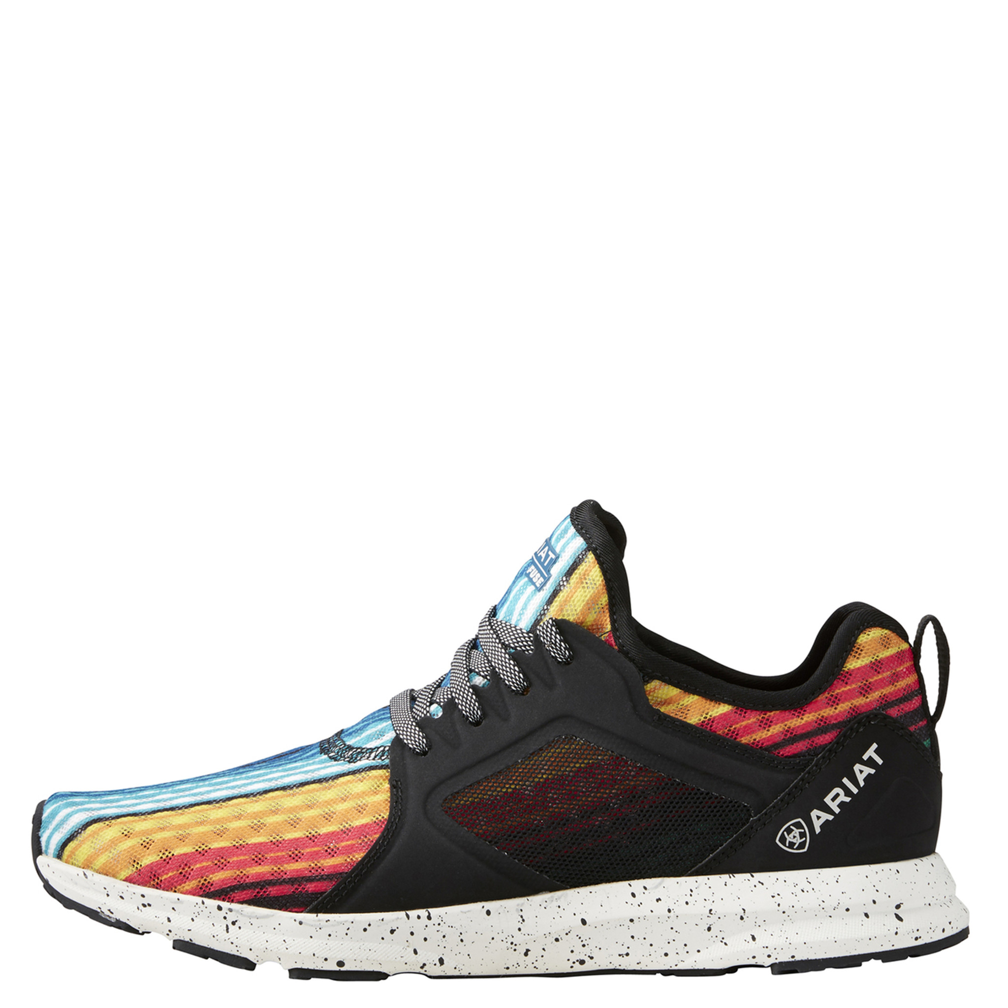 Women's Ariat Tennis Shoe, Fuse Rainbow 