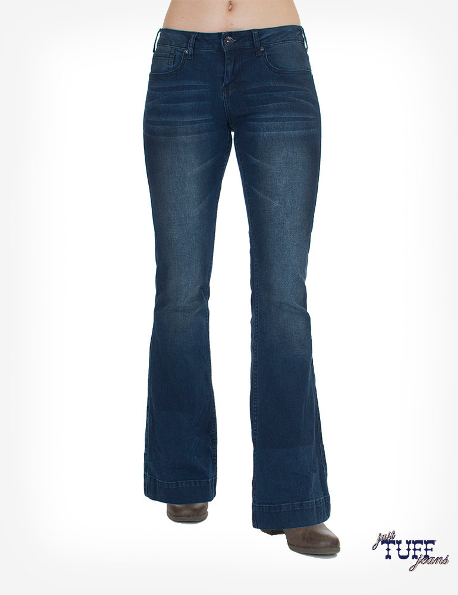Womens Cowgirl Tuff Jean Just Tuff Trouser Chick Elms Grand Entry Western Store And Rodeo Shop