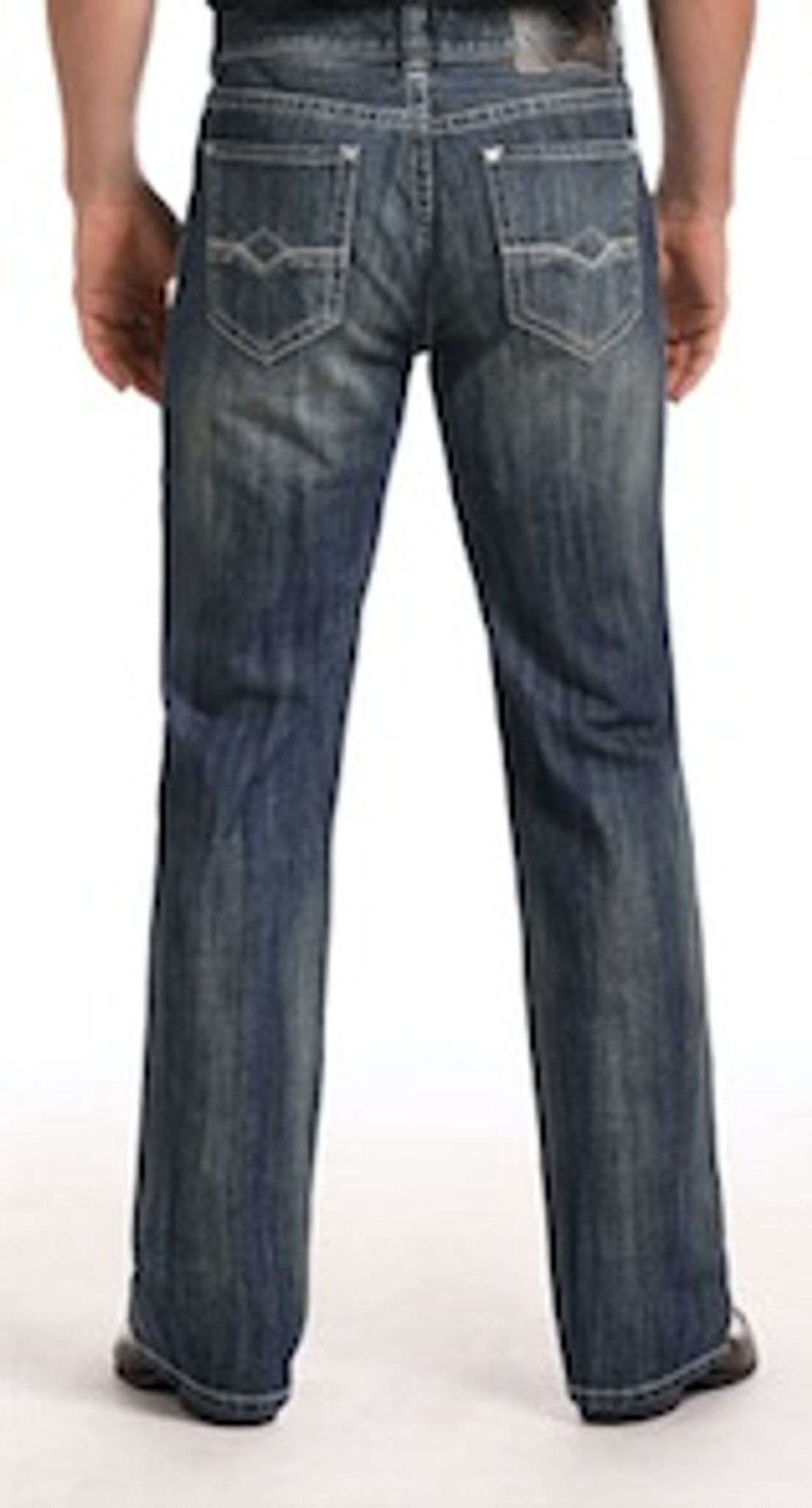 rock and roll double barrel bootcut jeans