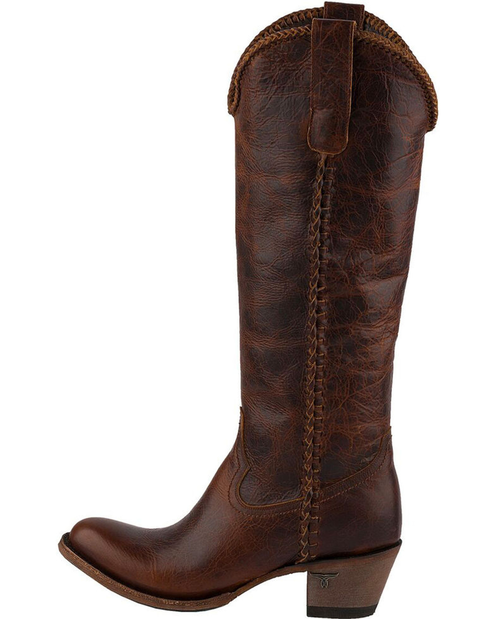 cognac tall boots women's shoes