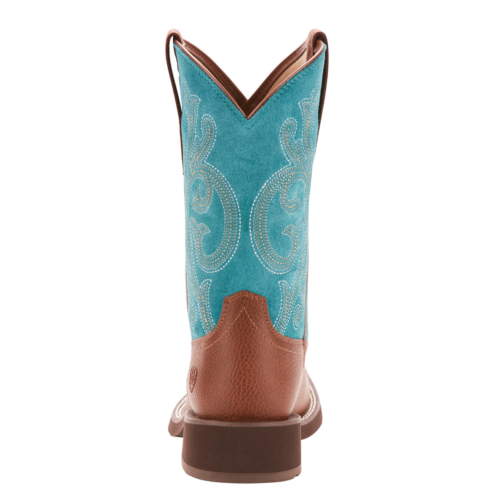 teal ariat boots