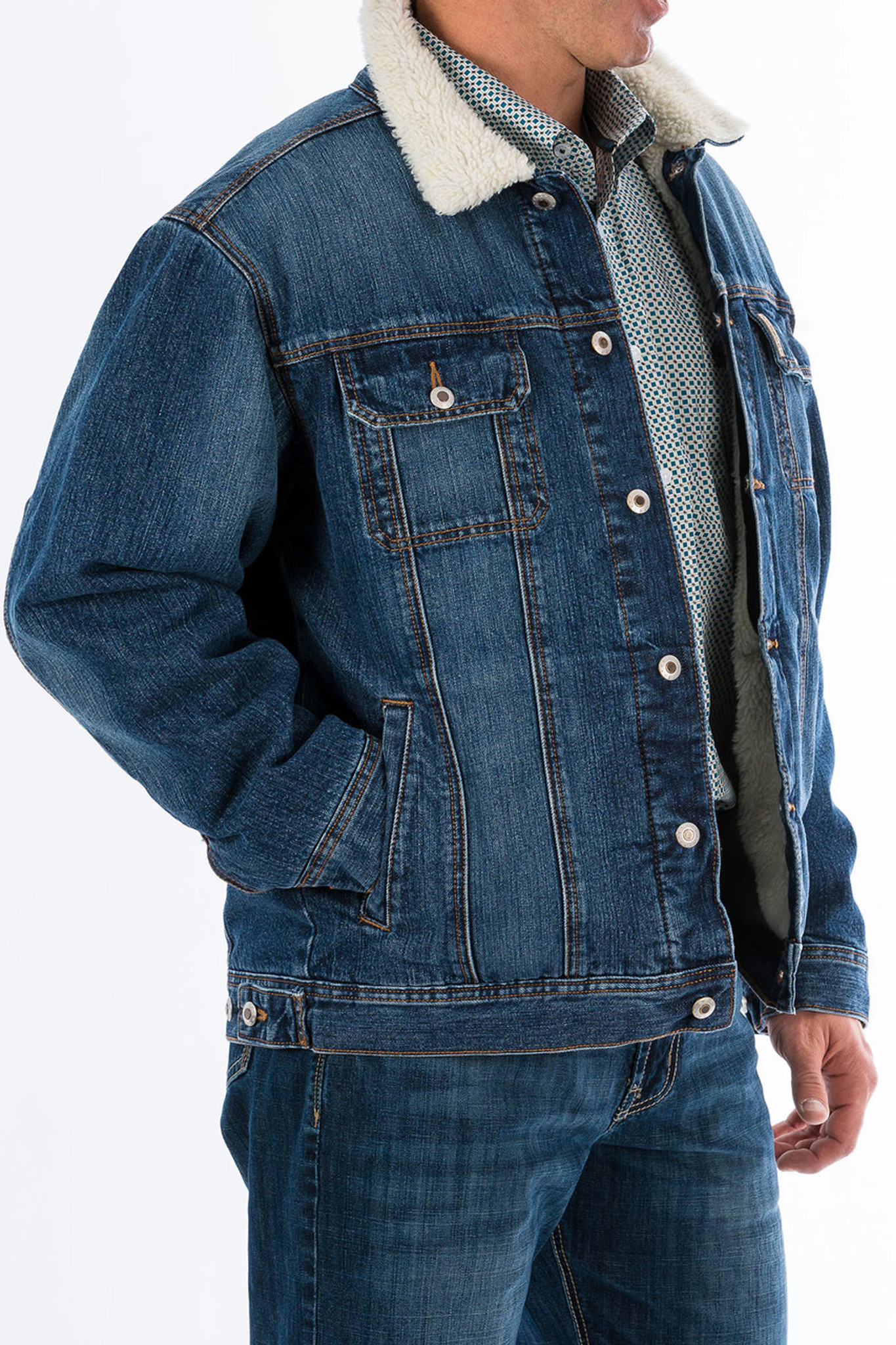 cinch sherpa lined jacket