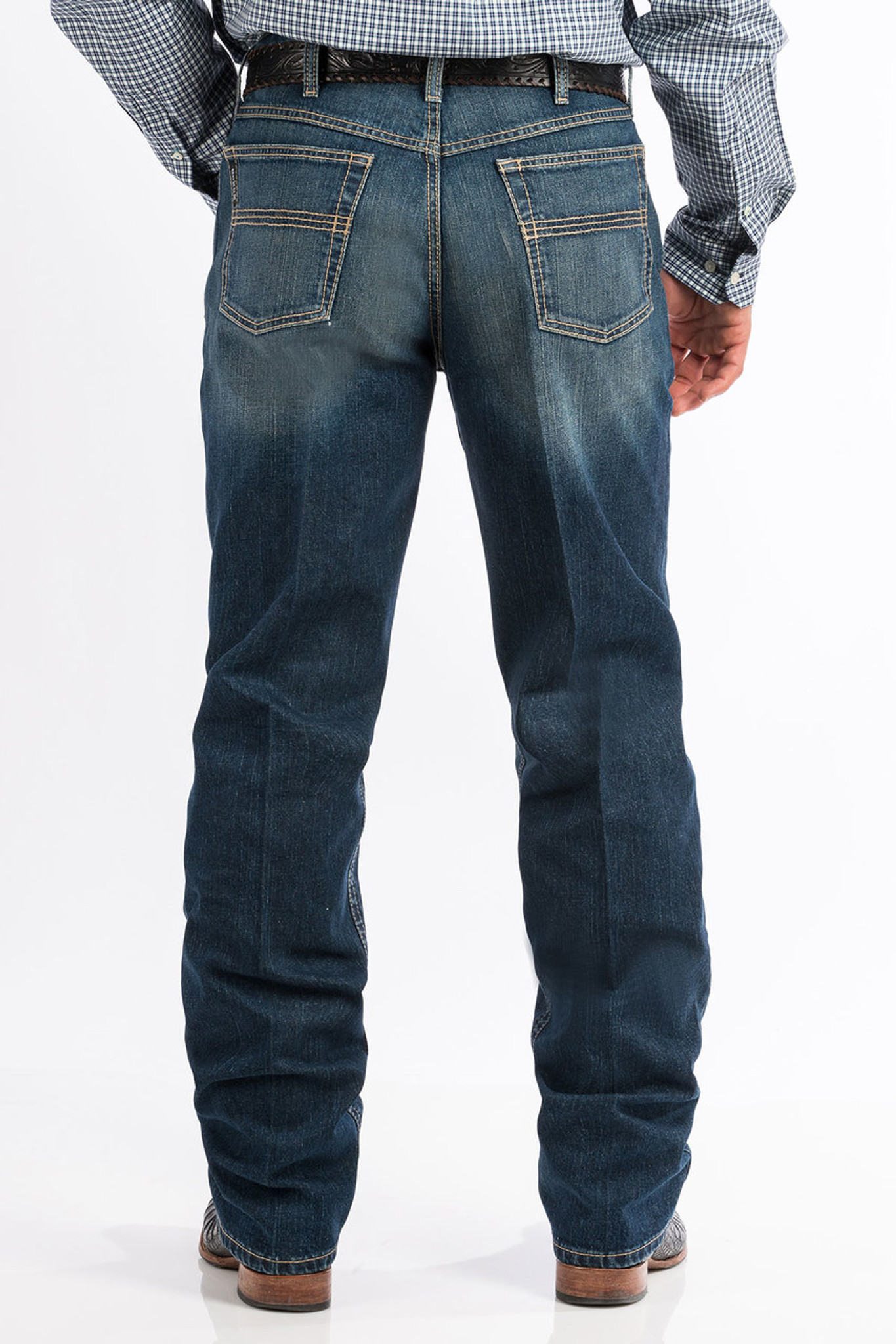 Men's Cinch Jeans, Black Label 2.0, Medium Wash - Chick Elms Grand ...