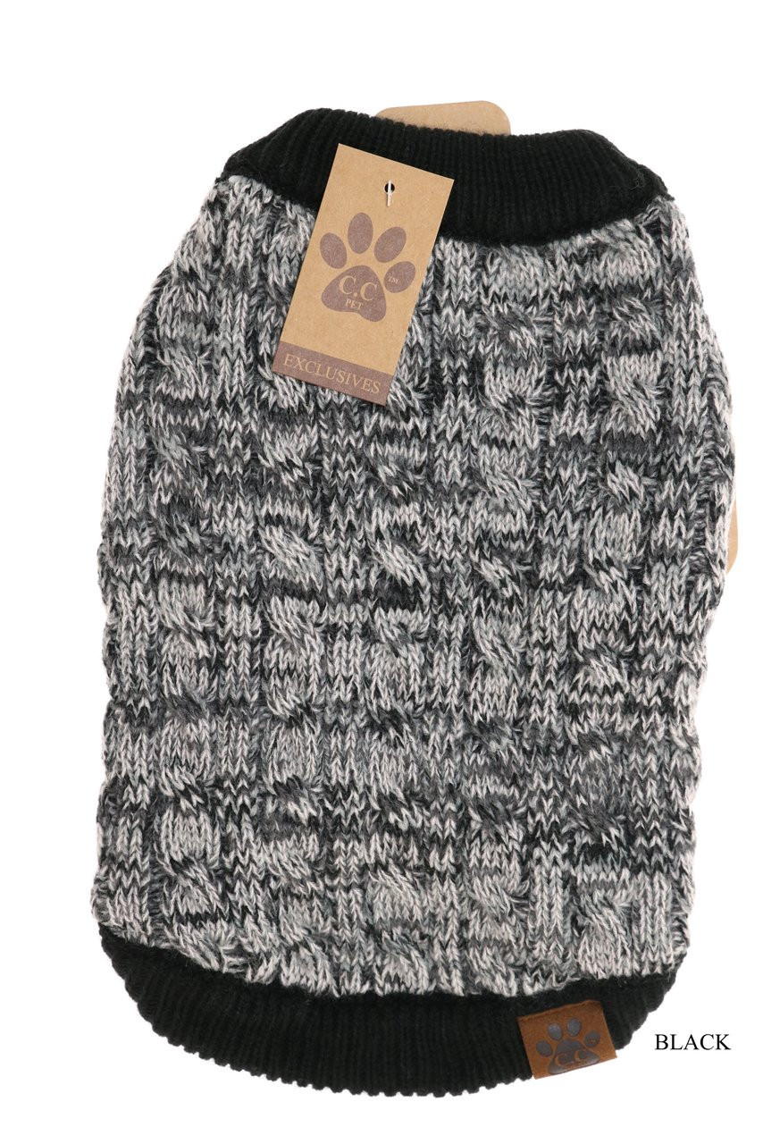cc dog sweater