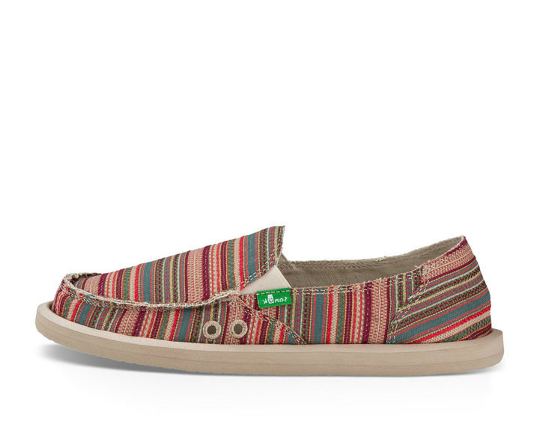 sanuk slip ons womens