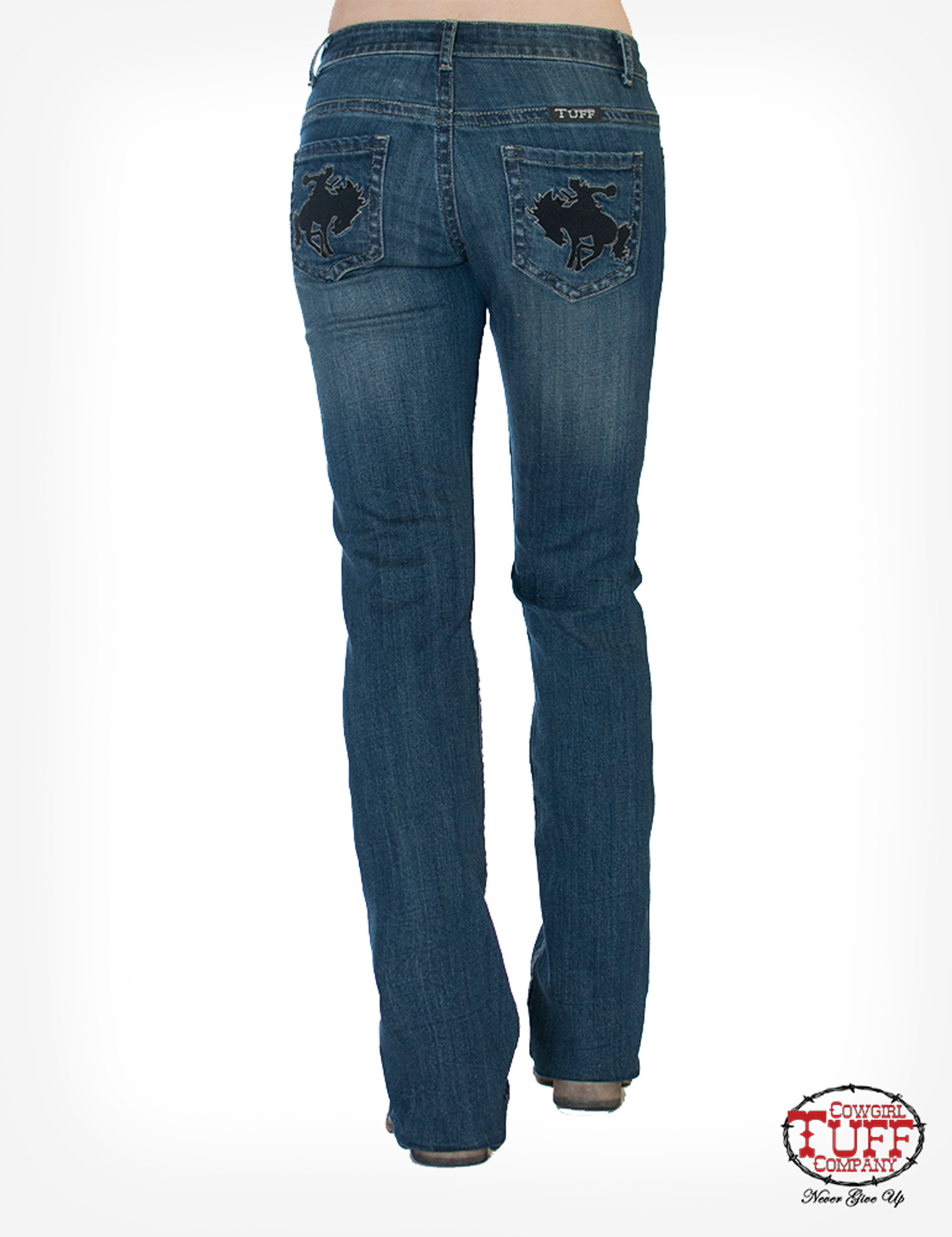 Womens Cowgirl Tuff Jeans Wild And Wooly Dark Chick Elms Grand Entry Western Store And Rodeo