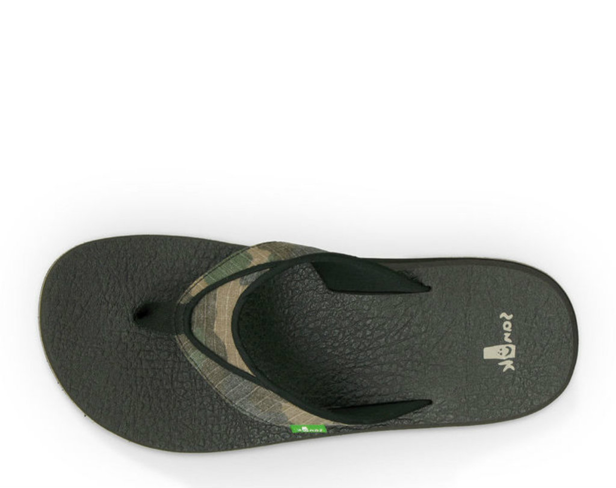 sanuk camo flip flops