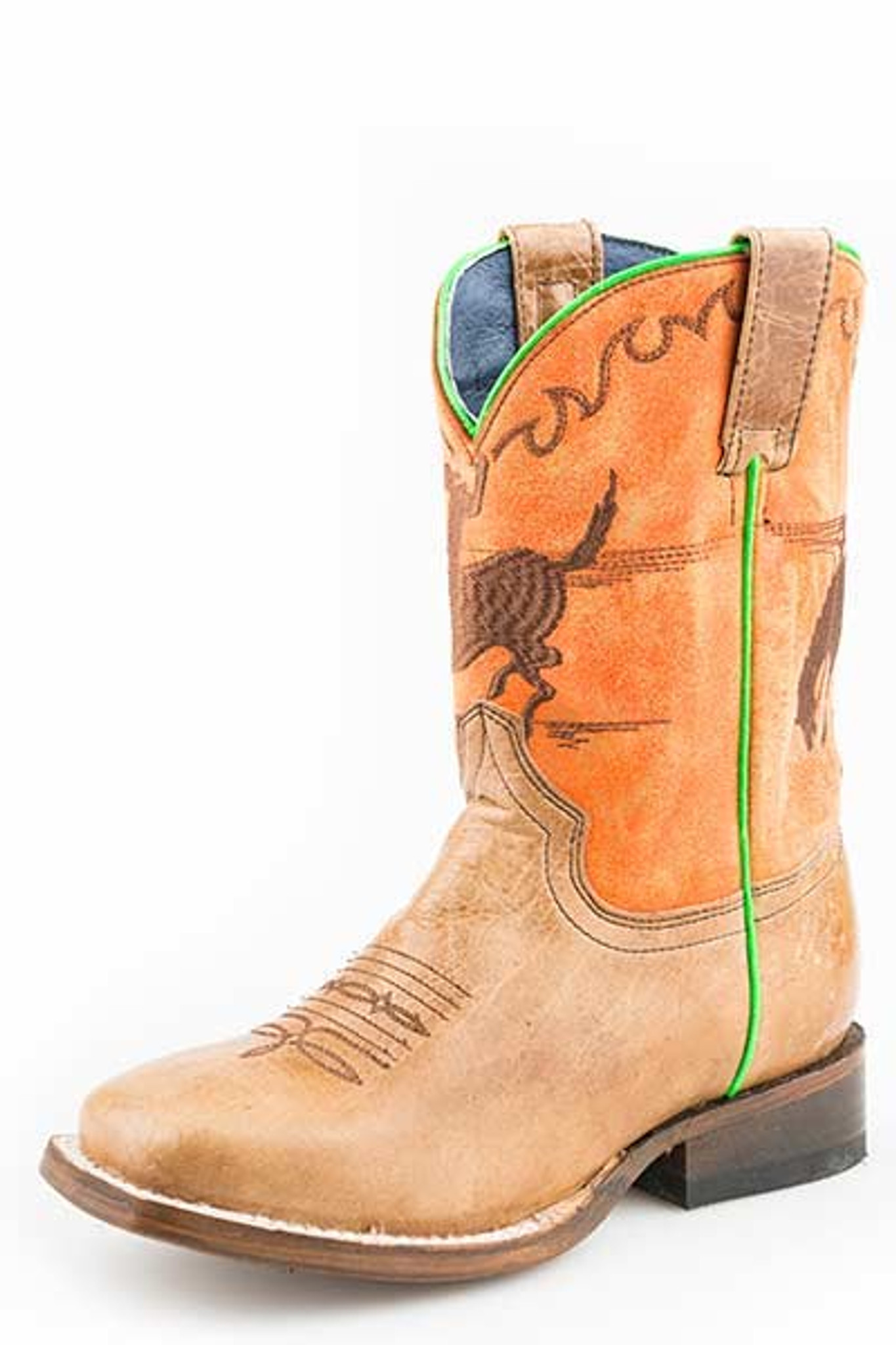 boys orange boots