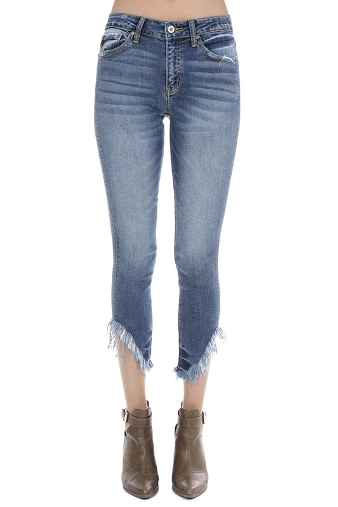 kancan fringe jeans